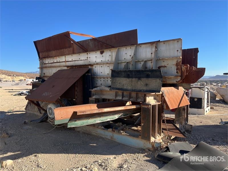 Seco 5424 20 ft x 4 ft Rip Rap Plant Aggregate Feeder