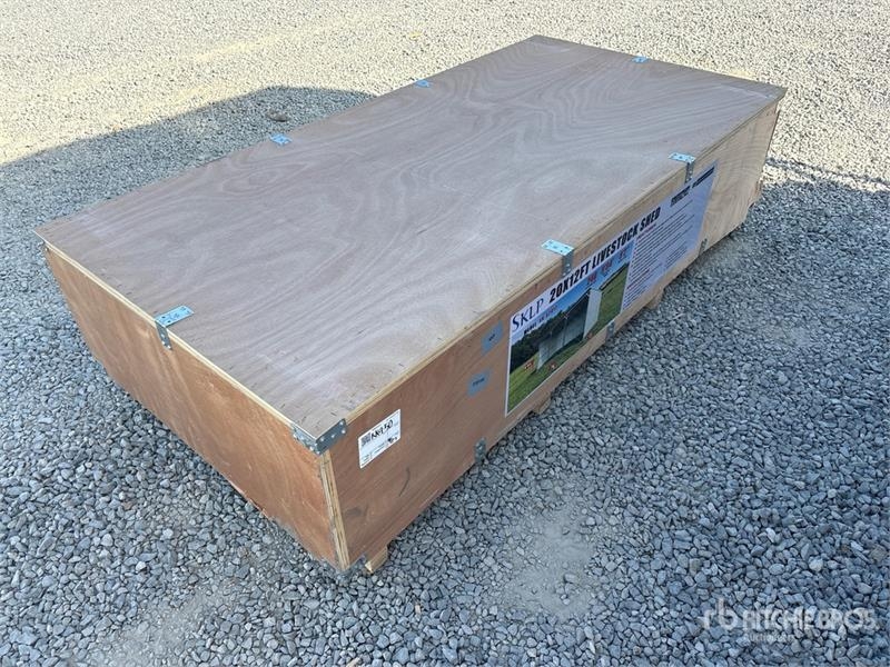 SKLP SK-S2012 12 ft x 20 ft Livestock Shelter (Unu