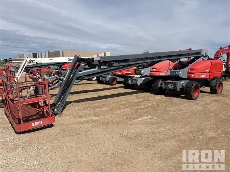Nacelle télescopique SkyJack SJ86T 4WD Diesel Telescopic — occasion 2017, 970 h