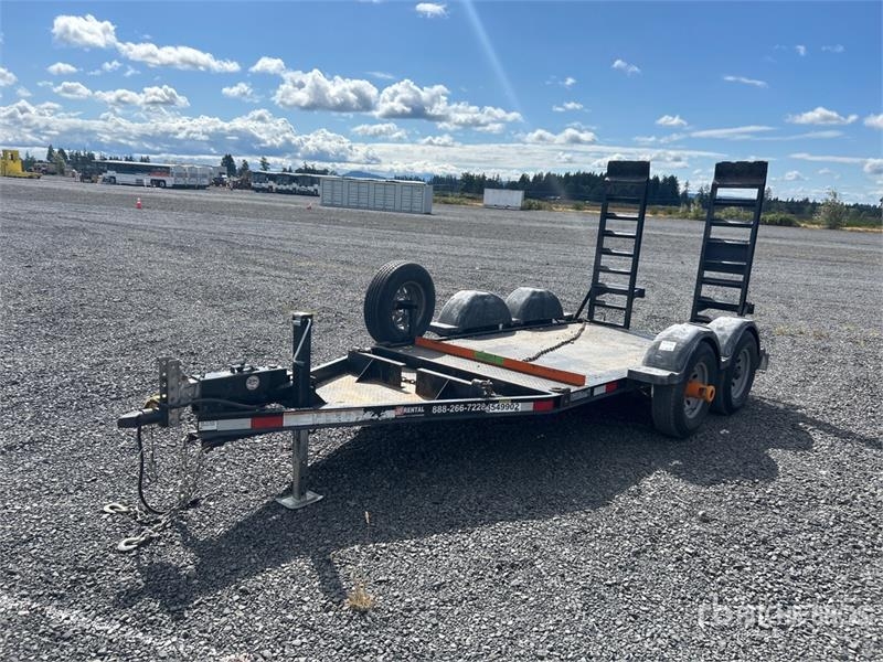 Snake River River 10 ft T/A Equipment Trailer