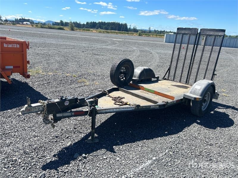 Snake River River 7 ft S/A Equipment Trailer