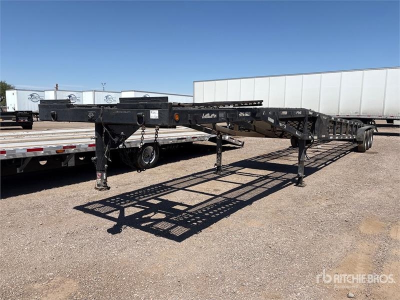 SNCT Tri/A 3 Car Open Gooseneck Car Carrier Traile