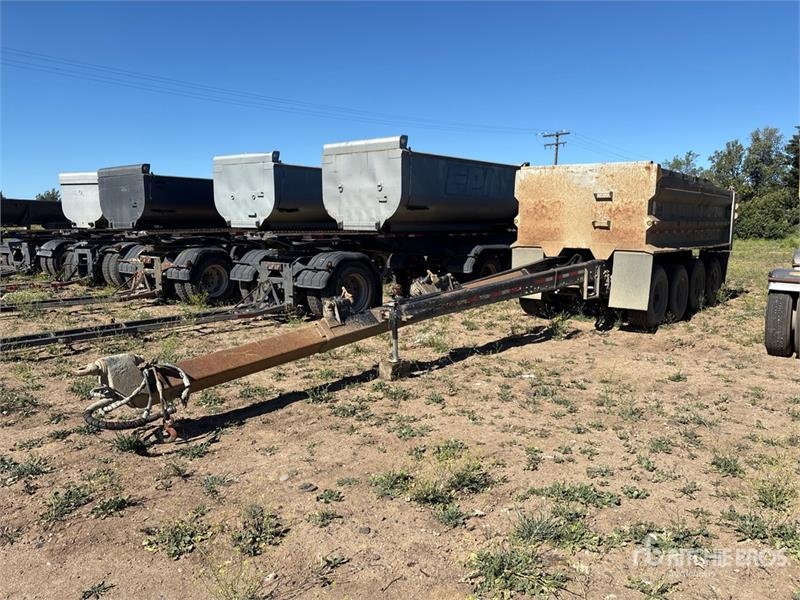 Sturdyweld 15 ft Quad/A Pup Dump Trailer