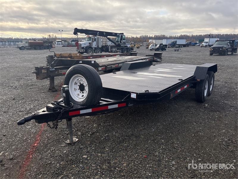 Remorque à ridelles Taga 18 ft T/A Flatbed — occasion 1996