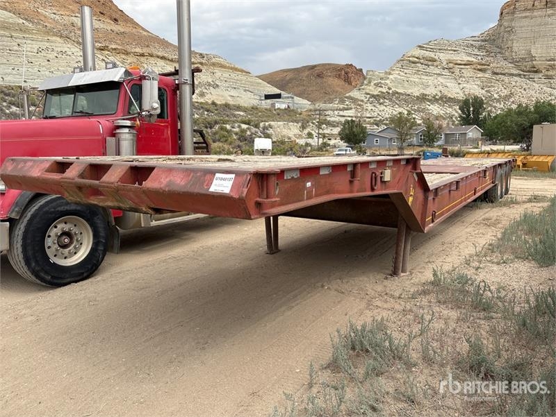Teton 53 ft Tri/A Step Deck Oilfield Trailer