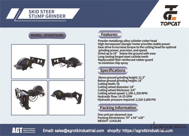 Herse rotative Caterpillar Top ECSSSTG200 — occasion 2026