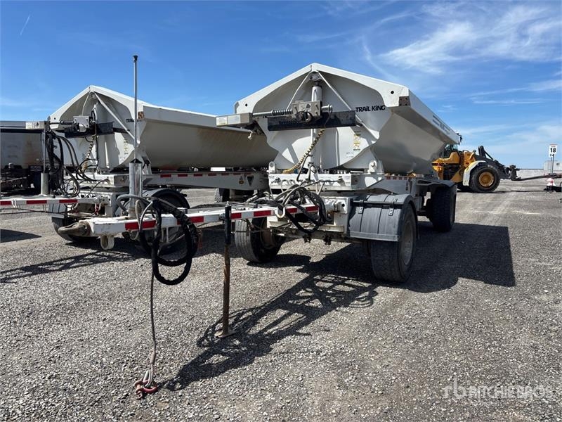 Trail King 20 ft S/A Turntable Side Dump Trailer