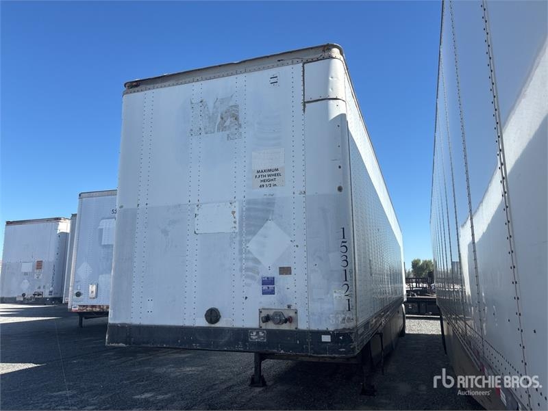 Remorque fourgon Trailmobile 53 ft T/A Van — occasion 1998