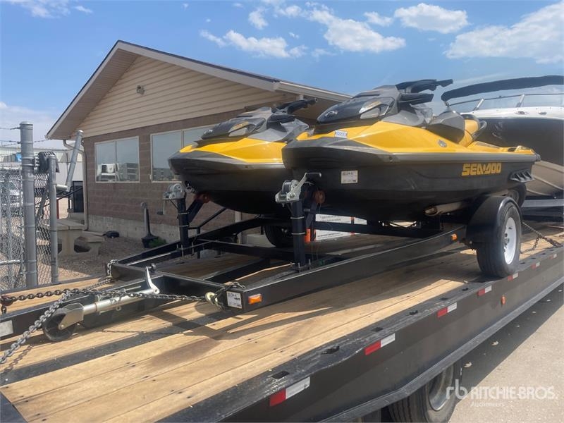 TRLR 12 ft S/A 2 Place Jet Ski Boat Trailer