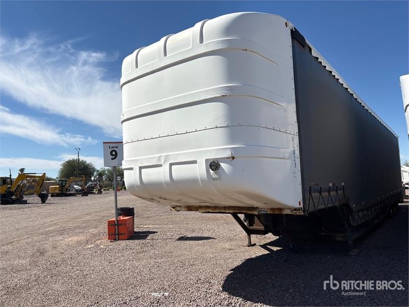 Semi-remorque porte-engins Utility TS2CDHE T/A 8 Car Enclosed Car Carrier — occasion 1991