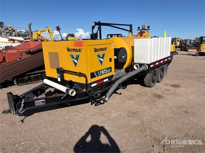 Remorque citerne Vermeer LP873SDT 800 gal T/A Vacuum Tanker — occasion 2025
