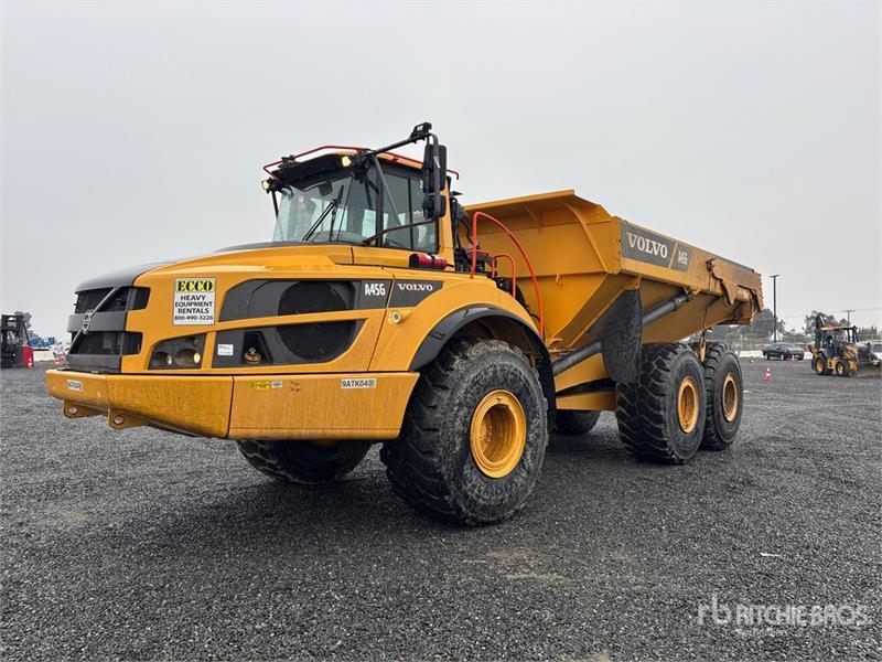 Tombereau articulé Volvo A45G Articulated Dump — occasion, 9 407 h