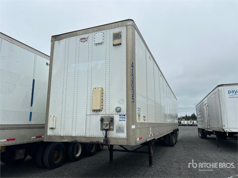 Wabash 53 ft x 102 in Quad/A Van Trailer