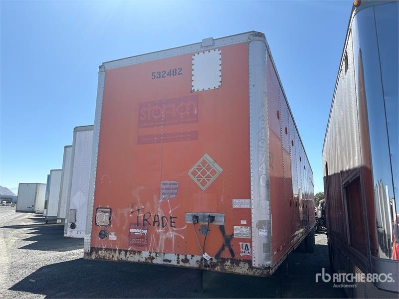 Wabash 53 ft x 102 in T/A Van Trailer