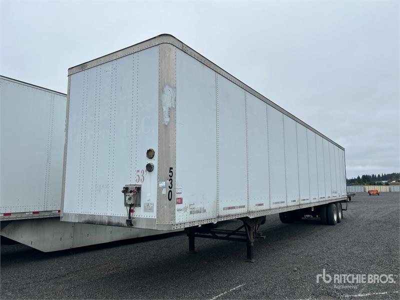 Wabash 53 ft x 102 in Sliding T/A Van Trailer