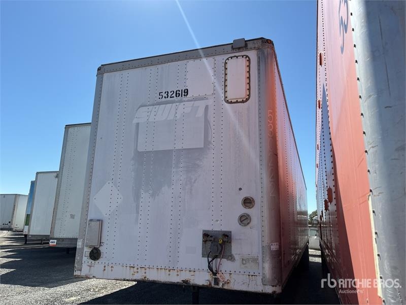 Remorque fourgon Wabash 53 ft x 102 in T/A Van — occasion 1999