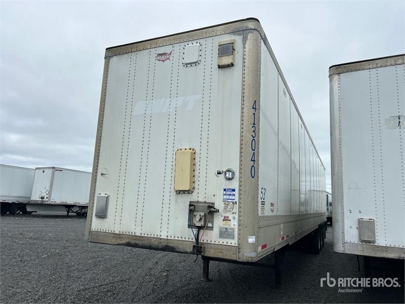 Wabash 53 ft x 102 in Quad/A Van Trailer