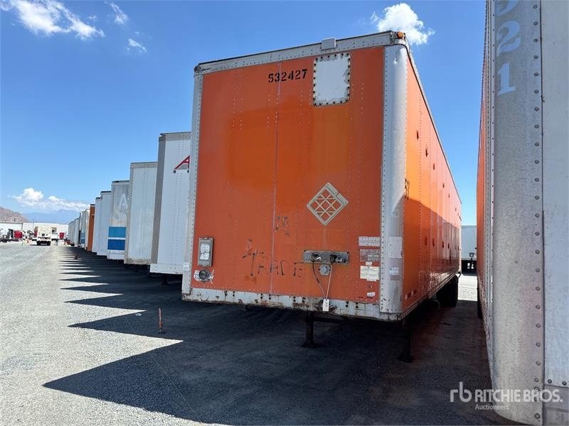 Wabash 53 ft x 102 in T/A Van Trailer