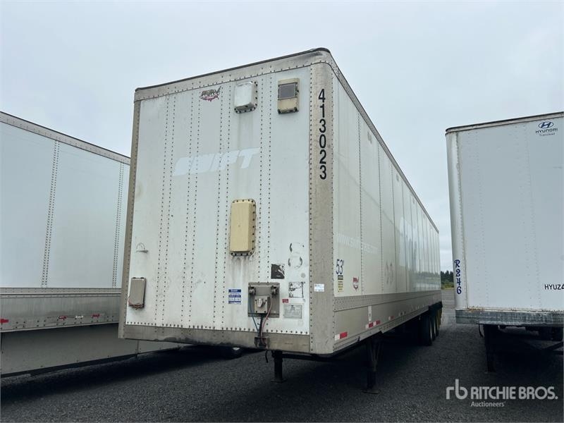 Wabash 53 ft x 102 in Quad/A Van Trailer