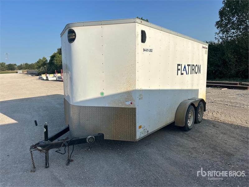 Wells Cargo FT7142 14 ft T/A Enclosed Trailer