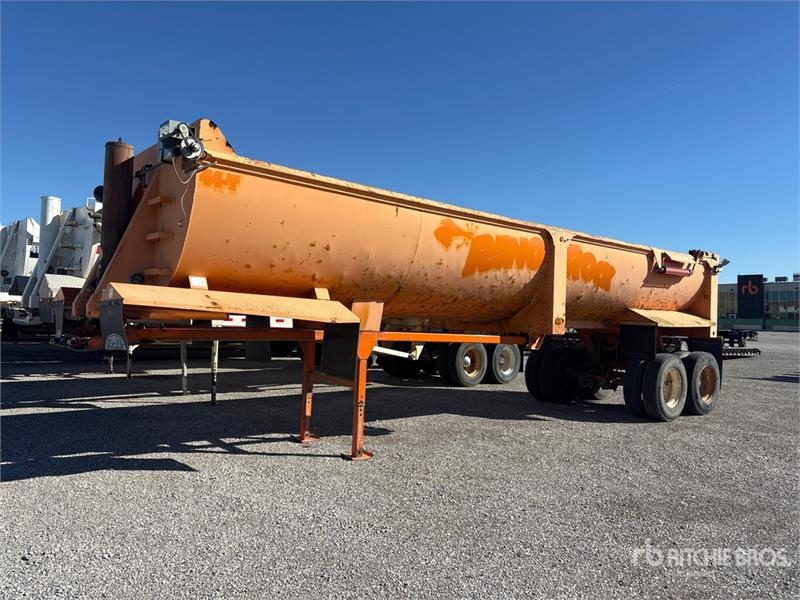 Remorque benne Wes-Tex 32 ft T/A End Dump — occasion 2003