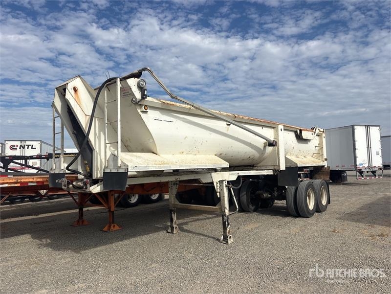 Remorque benne Western 28 ft T/A End Dump — occasion 2017