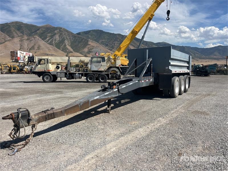 Williamson 15 ft Tri/A Pup Pup Dump Trailer