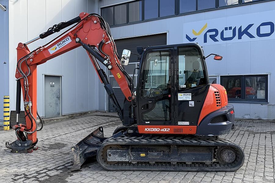 Kubota KX080 - 4alpha2 mit OQ60-5 — occasion 2022, 1 850 h