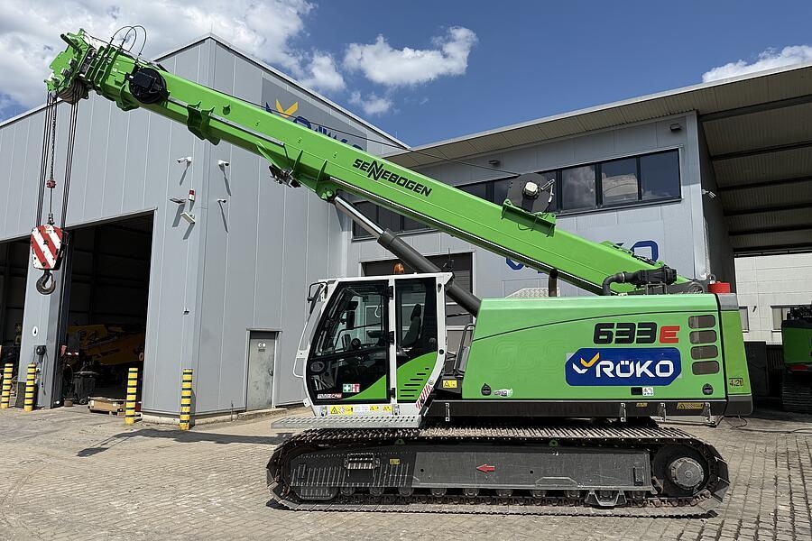 Grue tout-terrain Sennebogen 633 R Serie E — occasion 2021, 4 196 h