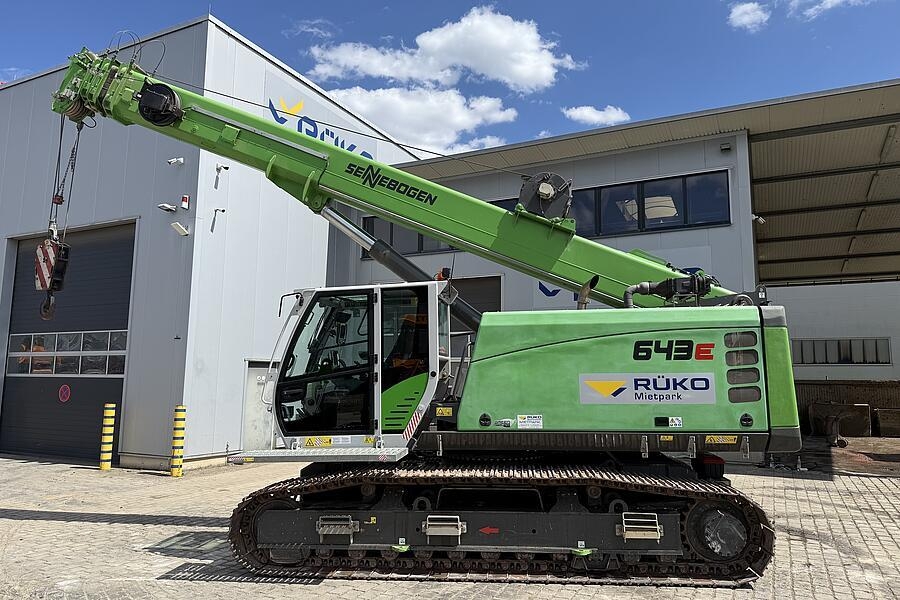 Grue tout-terrain Sennebogen 643 R Serie E — occasion 2019, 3 905 h