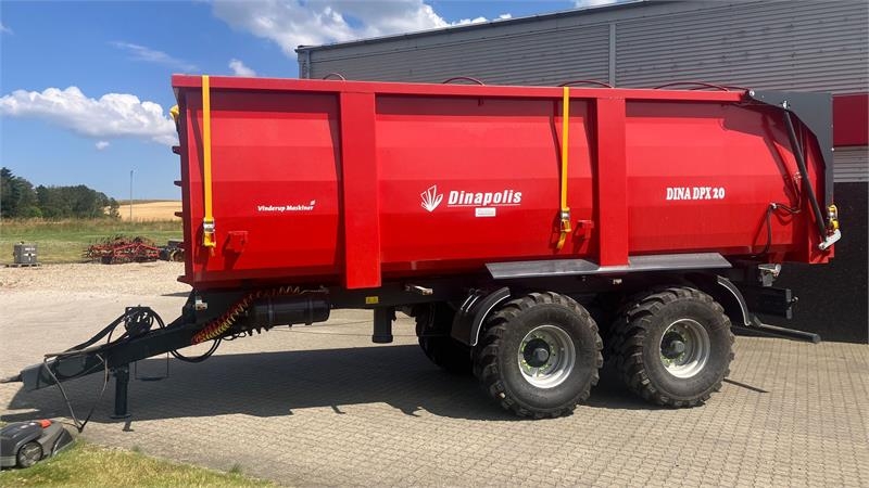 Dinapolis DPX20 Tipvogn, med presenning
