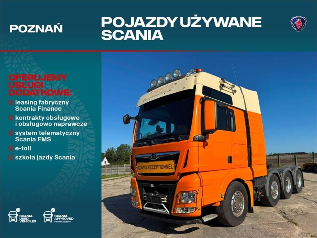MAN TGX 33 580 8X4 BLS