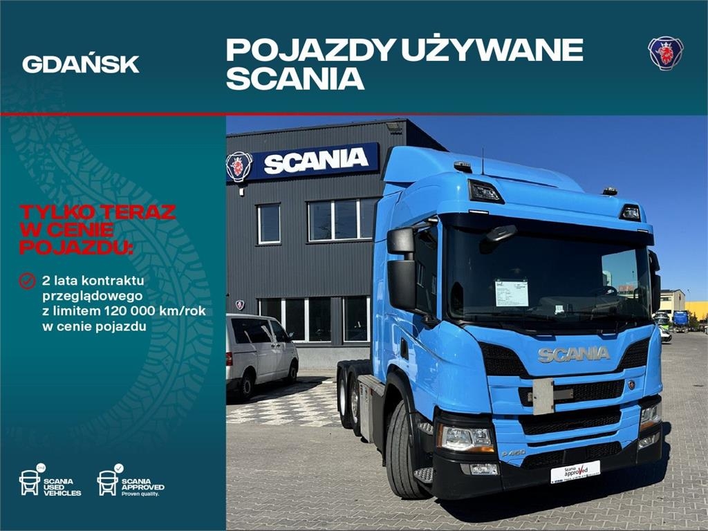 Scania P 450 A6x2/4NB PUSHER