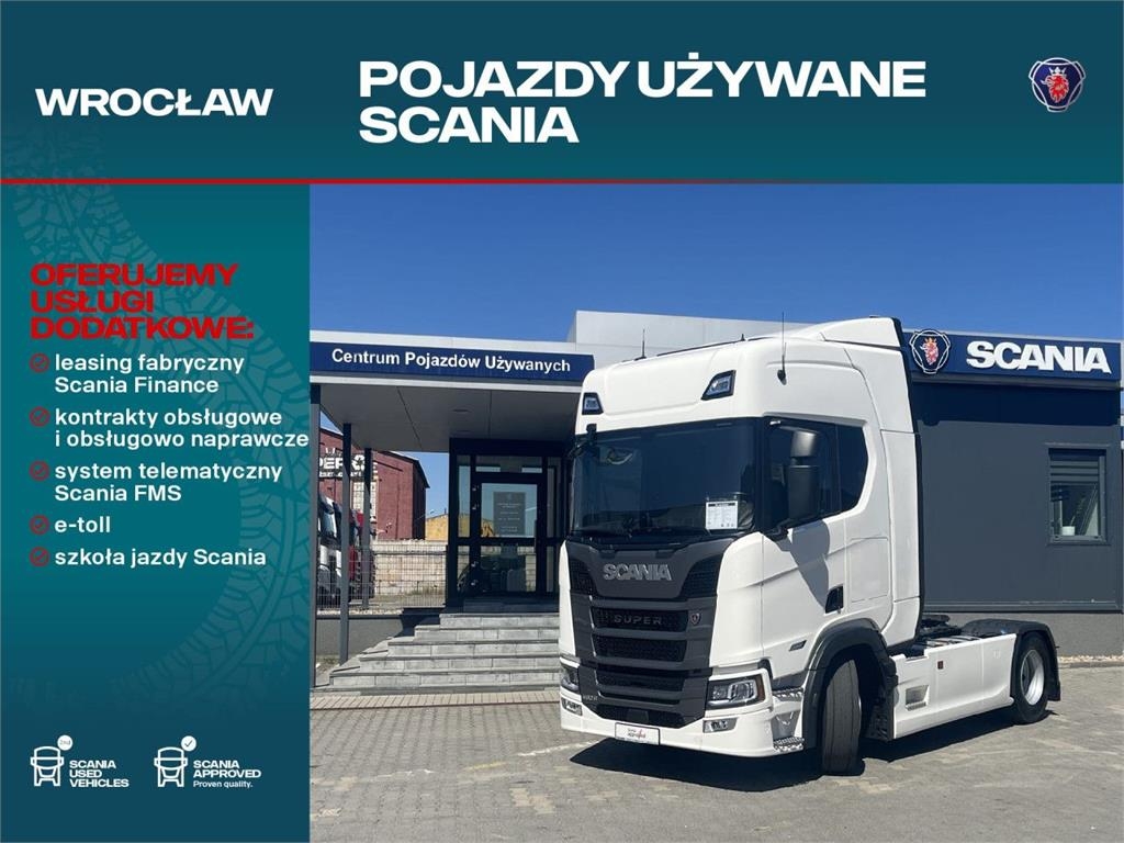 Scania R 460 A4x2NA Zawieszenie tył 4 poduszki