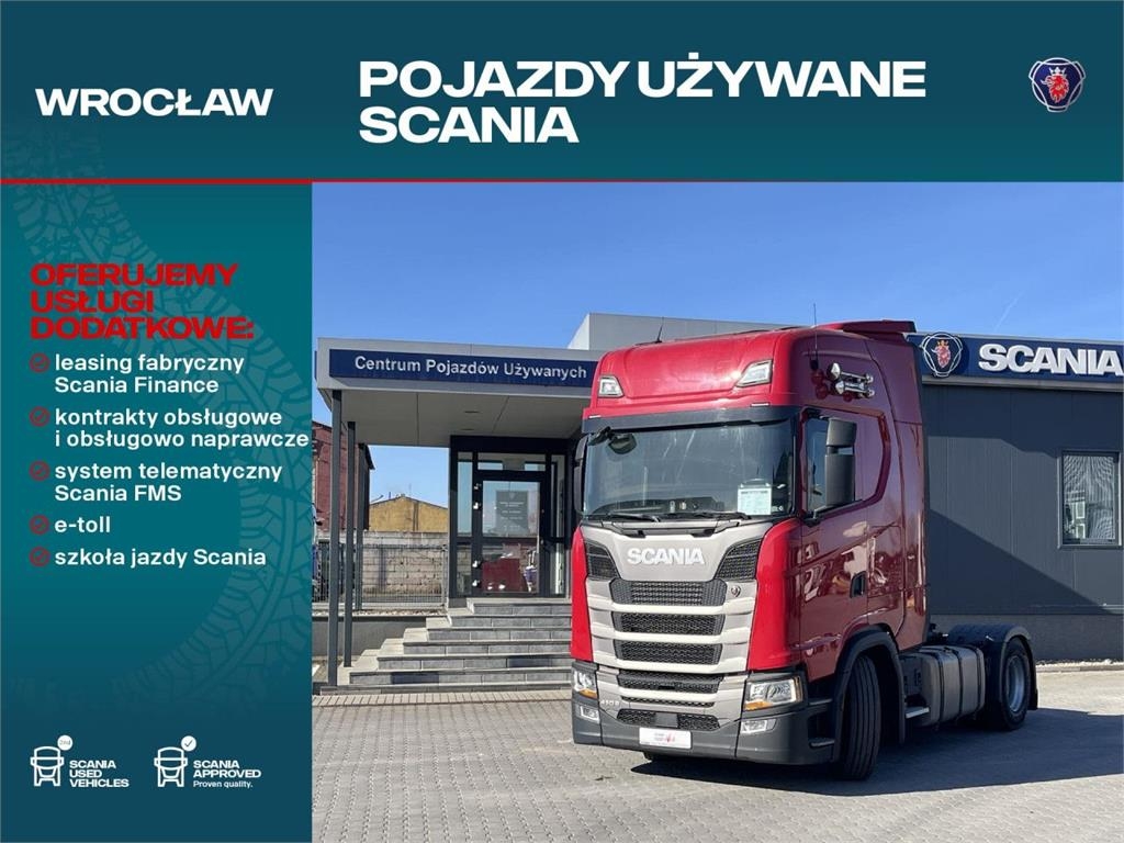 Scania S 450 A4x2NA NOWE SPRZĘGŁO SPRĘŻARKA
