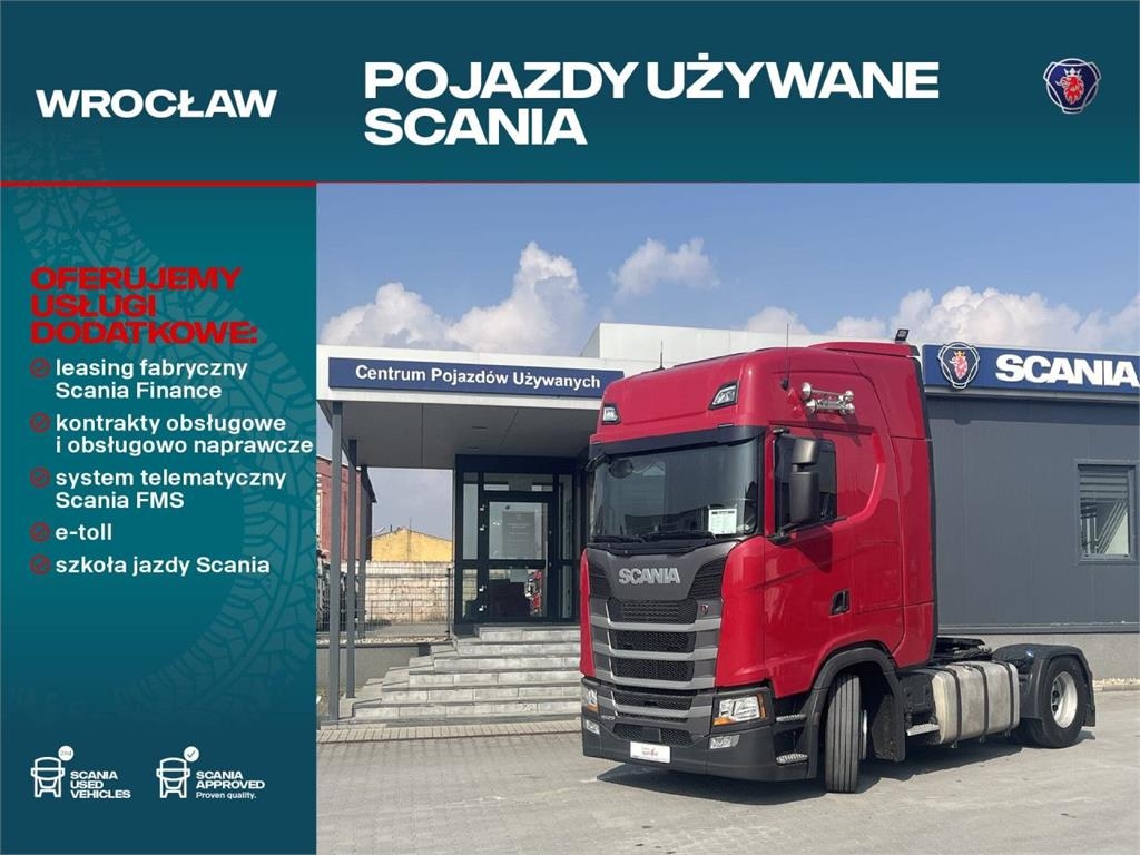 Scania S 450 A4x2NA NOWE SPRZĘGŁO SPRĘŻARKA