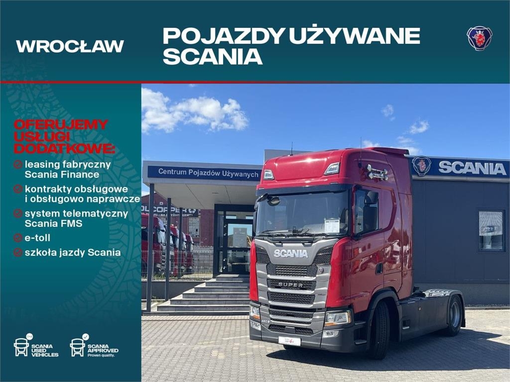 Scania S 460 A4x2NA 4 poduszki Solary Klimatyzacja