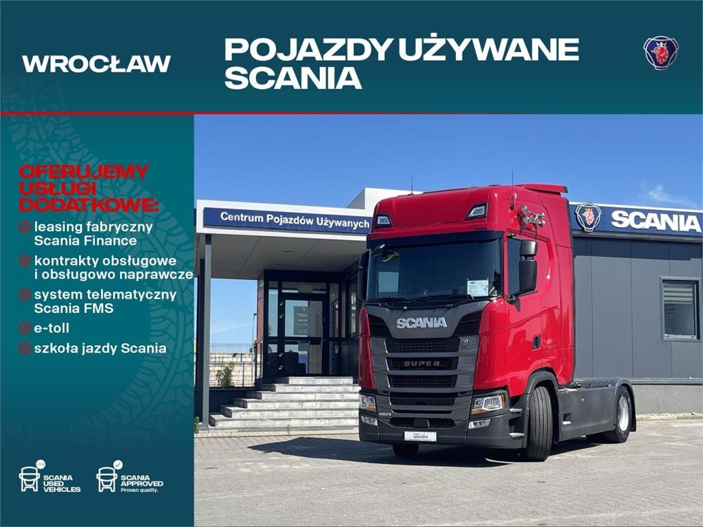 Scania S 460 A4x2NA Tachograf SMART 2 Klimatyzacja 4 podu