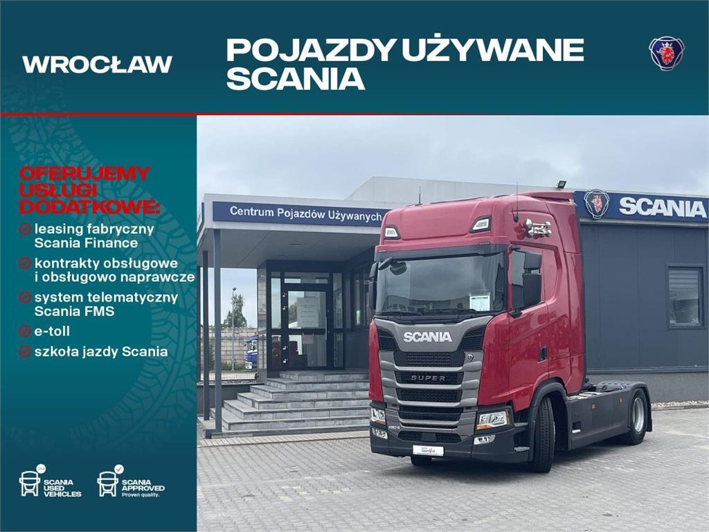 Scania S 460 A4x2NA Tachograf SMART 2 Klimatyzacja 4 podu