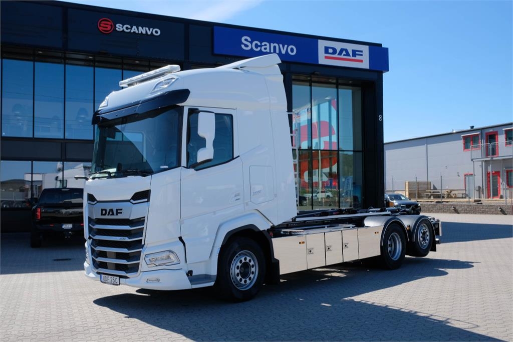 DAF Ny DAF XF 530 FAN Hiab Lastväxlare för omg leveran