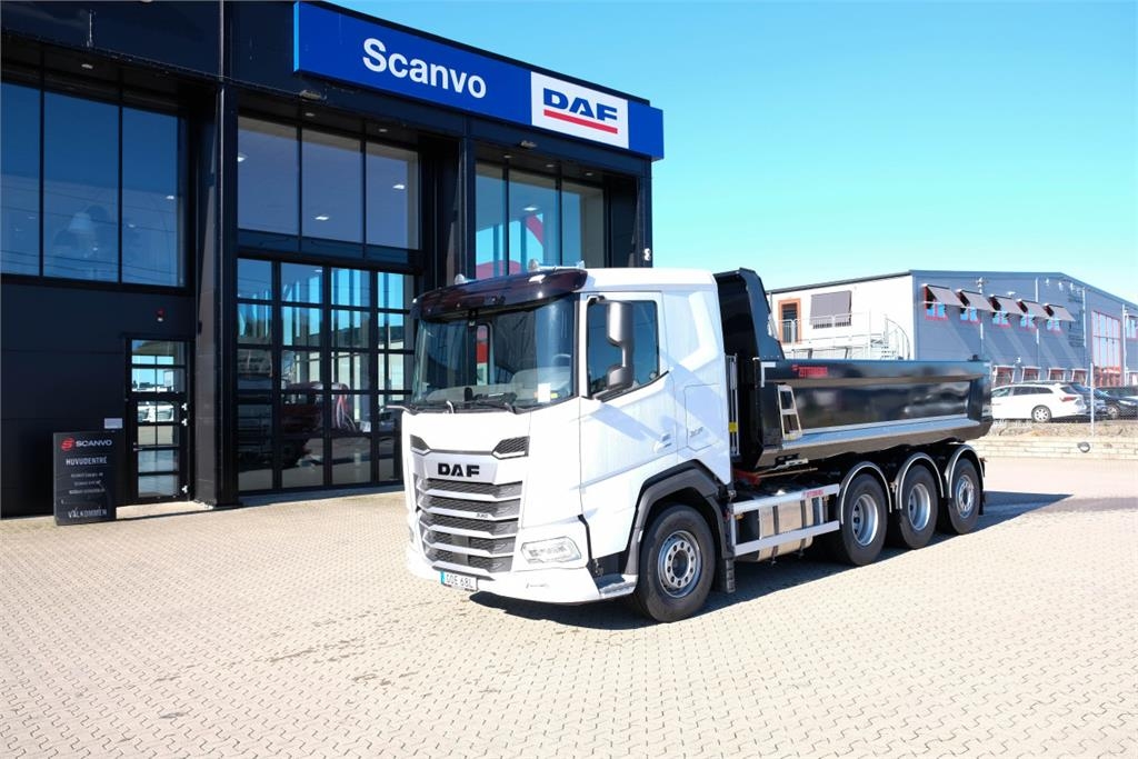 DAF Ny DAF XF 530 Tridem Zetterbergs dumperbil klar f
