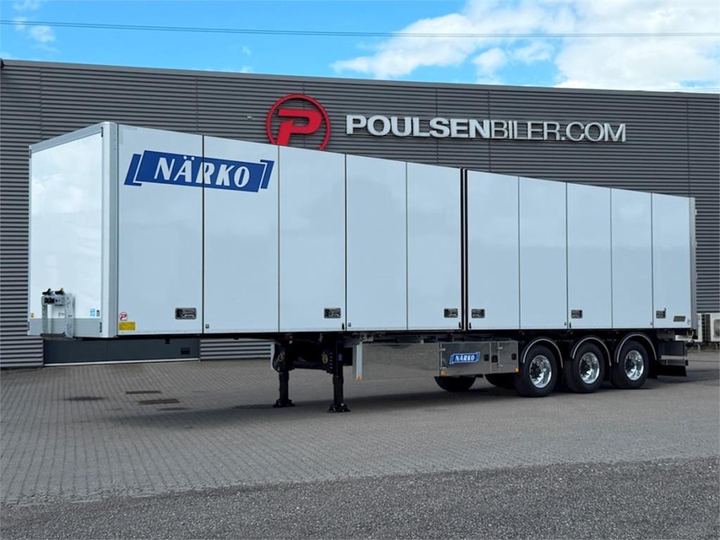 Närko Ny Närko 3 axlad utrikes skåptrailer