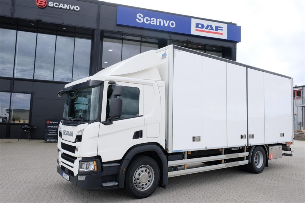 Camion fourgon Scania P280 4x2 SKAB skåpbil - låg mätarställning och Zep — occasion 2022