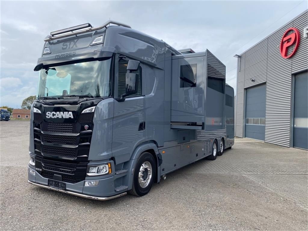 Scania S500 STX Hästbil STX Topputrustad!