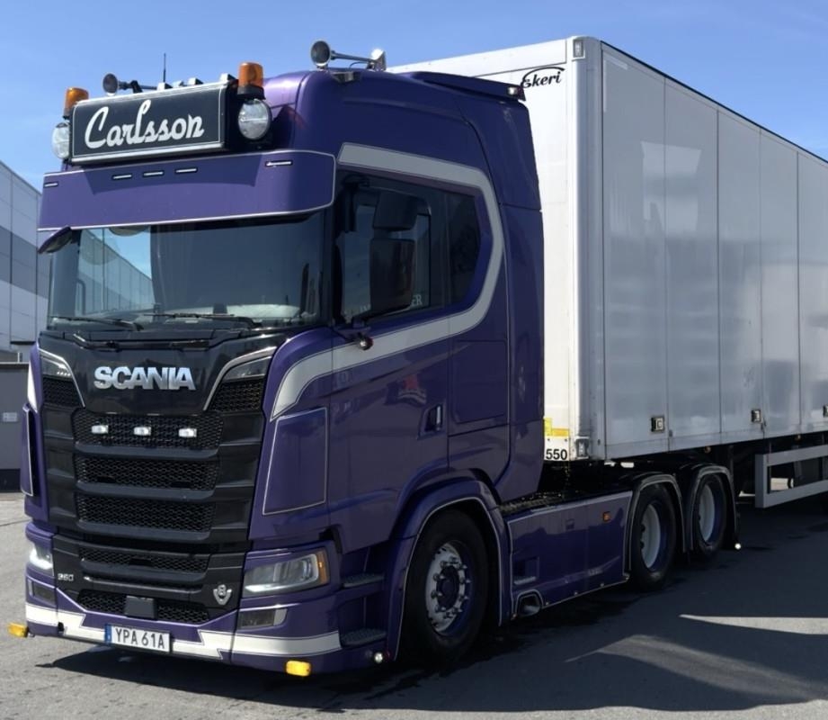 Scania S580 V8 Dragbil