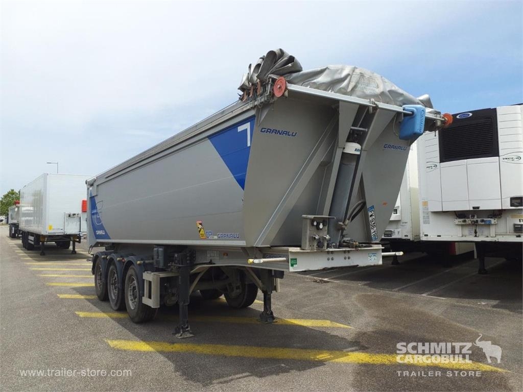 Granduca Semitrailer Tipper Alu-square sided body
