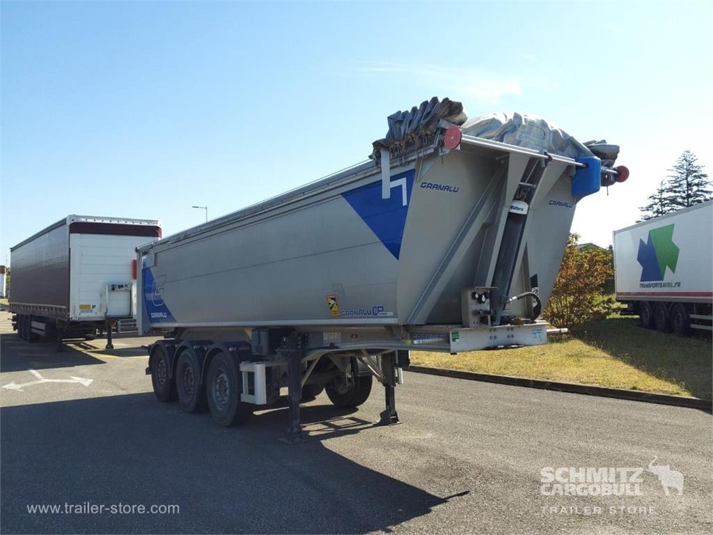 Granduca Semitrailer Tipper Alu-square sided body