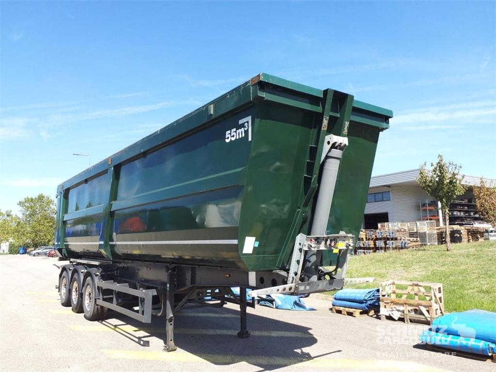 Semi-remorque benne Schmitz Cargobull Semitrailer Tipper Steel-square sided body 55mÂ³ — occasion 2023