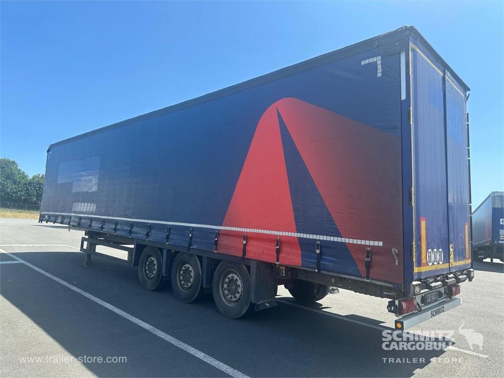 Semi-remorque PLSC Schmitz Cargobull Semitrailer Curtainsider Mega — occasion 2015