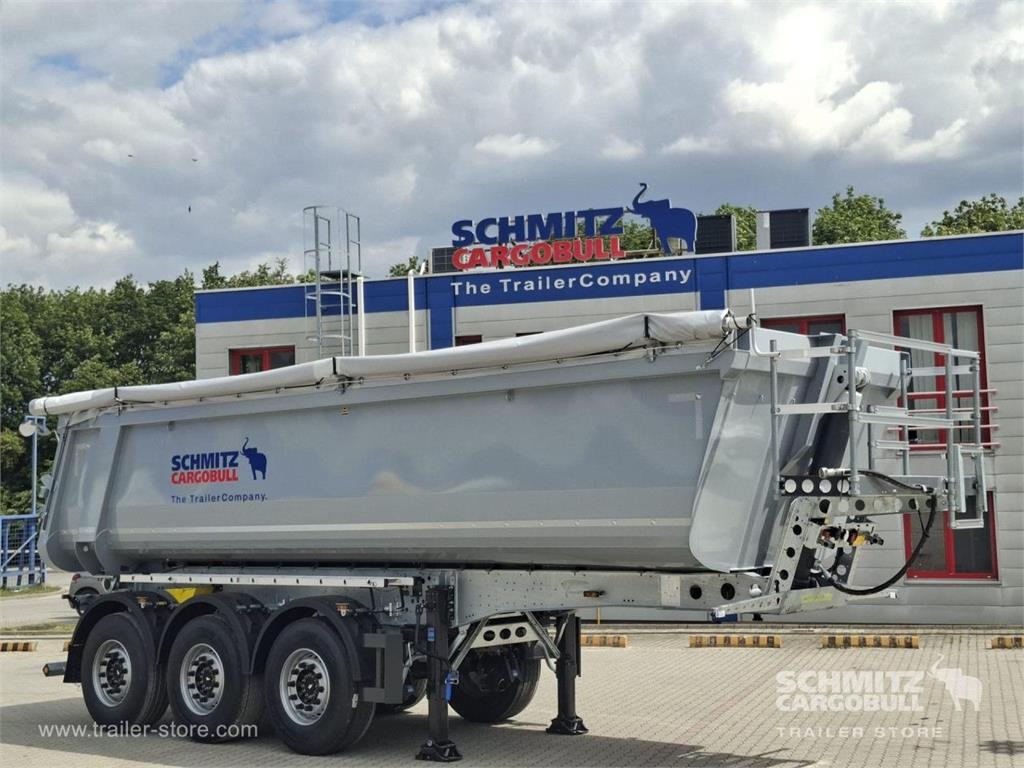 Schmitz Cargobull Tipper Steel half pipe body 26mÂ³